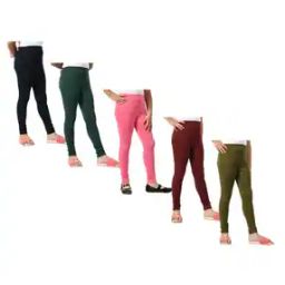 Pack of 5 Leggings with Elasticated Waistband-image-57