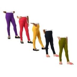 Pack of 5 Leggings with Elasticated Waistband-image-98