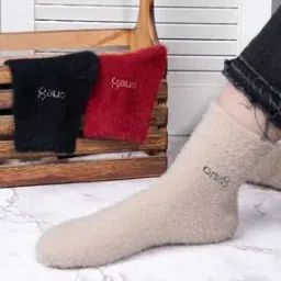 Pack of 3 Women Ankle-Length Socks-image-16