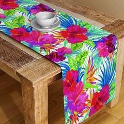 alina decor 4 Seater Floral Print Table Runner-picture-33
