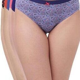 Pack of 6 Printed Hipsters with Elasticated Waist-picture-42