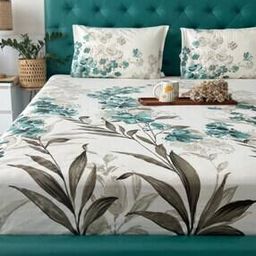 Floral Print Double AC Blanket with Double Bedsheet & Pillow Covers-picture-7