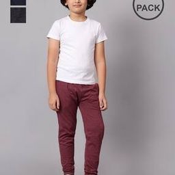 Boys Pack of 3 Mid-Rise Joggers-image-84