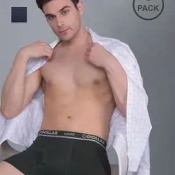 Pack of 2 Men Regular Trunks with Elasticated Waist-4