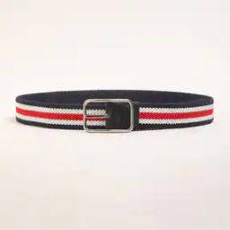 Men Braided Wide Belt with Tang-Buckle Closure-image-59