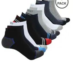 Solid Ankle-Length Socks-image-11