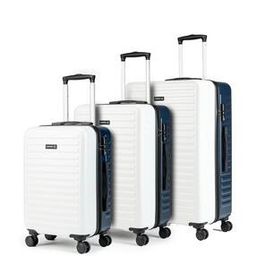Set of 3 Two Tone TSA Lock Trolley Bags (S | M | L)-21