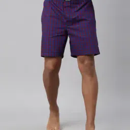 Checked Shorts with Insert Pockets-image-63