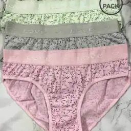 Pack of 3 Women Printed Briefs with Elasticated Waist-image-65