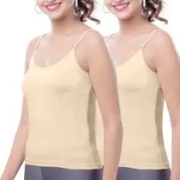 Pack of 2 Women Sleeveless Camisole-image-12