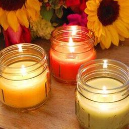 Set of 3 Scented Mason Jar Candles-12