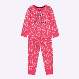 Graphic Printed Joggers & Crew-Neck T-shirt Set-52