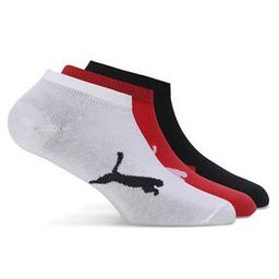 Pack of 3 Logo Print Ankle-Length Socks-image-99