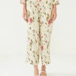 Floral Print Pants with Insert Pockets-image-44