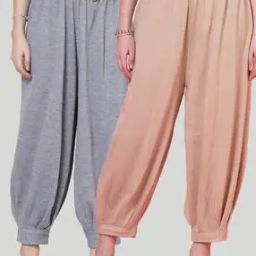 Women Pack of 2 Salwars with Elasticated Waist-picture-21
