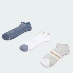 PAck of 3 Men Non-Show Sockets-image-24