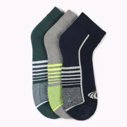 Men Pack of 3 Ankle-Length Socks-image-73
