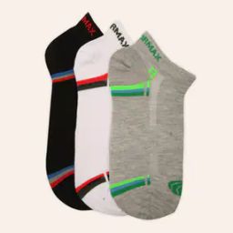 Men Pack of 3 Ankle-Length Socks-image-105