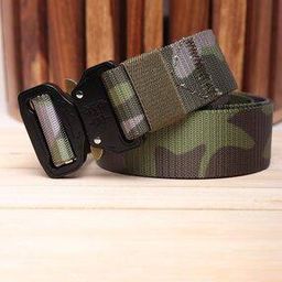 Men Slim Belt Camouflage with Tang-Buckle Closure-image-53