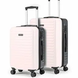 assembly Set of 2 Two Tone TSA Lock Trolley Bags (S | M)-picture-10