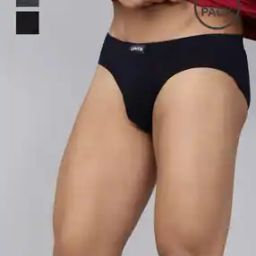 Pack of 3 Briefs with Elasticated Waist-2