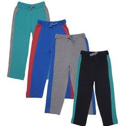 Pack of 4 Boys Straight Fit Track Pants-picture-23