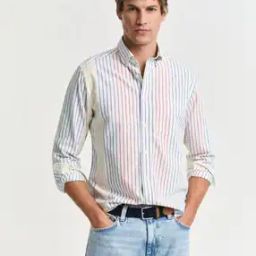 Stripes Regular Fit Shirt-image-9