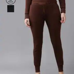 Pack of 2 Thermal Legging with Elasticated Waistband-12