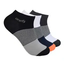 Women Colour-block Ankle-Length Socks-image-4