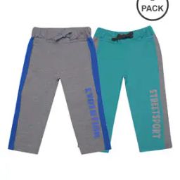 Boys Pack of 2 Regular Fit 3/4th Shorts-image-11
