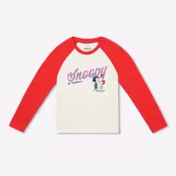 Snoopy Print Pure Cotton Top-image-32