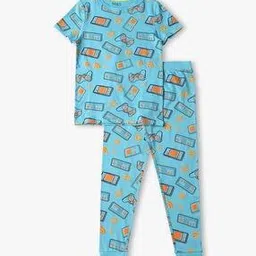 marks & spencer Printed T-Shirt & Pyjama Set-picture-23
