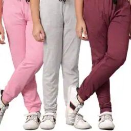 Pack of 3 Women Ankle-Length Joggers with Elasticated Waist-picture-6