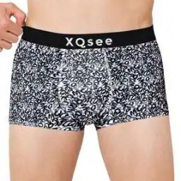 Pack Of 2 Men Abstract Trunks with Elasticated Waist-image-9