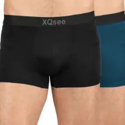 Men Pack of 2 Trunks with Logo Waistband-picture-50