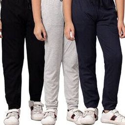 Pack of 3 Women Ankle-Length Joggers with Elasticated Waist-picture-30