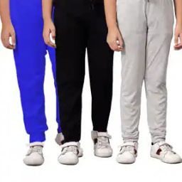 Pack of 3 Women Ankle-Length Joggers with Elasticated Waist-picture-25