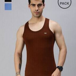 Pack of 3 Men Sleeveless Vest-image-96