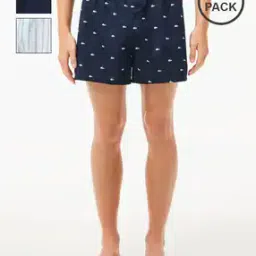 Pack of 3 Men Abstract Print Boxers-image-11