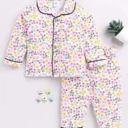 clt.s Girls Floral Print Loungewear Set-picture-5
