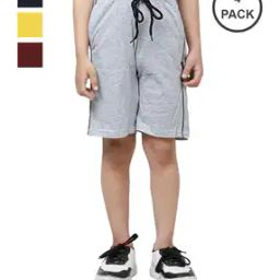 Pack of 4 Flat Front Bermuda Shorts-image-66
