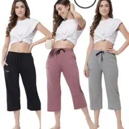Pack of 3 Solid Capris-picture-10