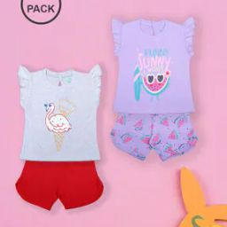 Pack of 2 Printed T-Shirts & Pants-picture-25