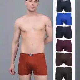Men Pack of 7 Cotton Trunks-picture-22