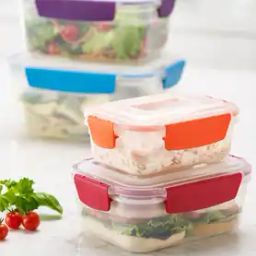 Set of 4 Nest Lock Containers-5