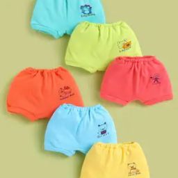 Girls Pack of 6 Graphic Print Briefs-image-27