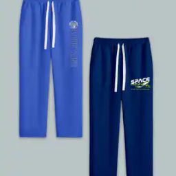 Boy Pack of 2 Graphic Print Track Pants-14
