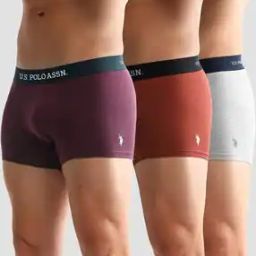 Men Cotton Trunks Pack of 3  -image-14