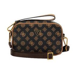 Logo Print Crossbody Bag with Detachable Strap-image-34
