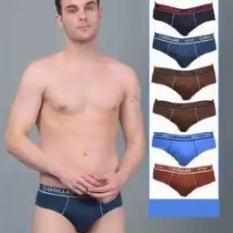 Men Pack of 7 Mid-Rise Briefs with Elasticated Waist-16